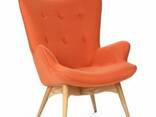 Кресло для отдыха Флорино мягкое с высокой спинкой