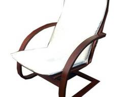 Кресло-качалка пружинное с белым матрасом