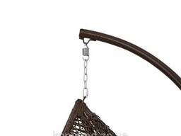 Кресло-кокон Домашний уют коричневий/хаки Kompred