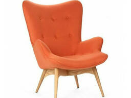 Кресло SDM Флорино дерево бук ткань Оранжевый
