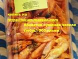 Креветка сушеная (тубус) 0,5кг оригинал, паприка, сыр, чеснок, бекон, чили, Рыбные снеки - фото 3