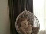 Садовые качели. Кресло-кокон. Подвесное кресло качалка - фото 1