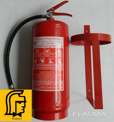 Кронштейн для огнетушителя порошкового ОП-5 (ВП-5) настенный