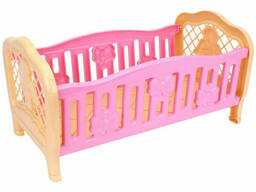 Игрушечная кроватка для куклы Технок (Розовая) (4517TXK(Pink))