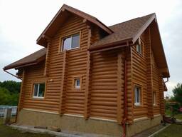 Дом из бревна под ключ