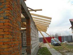 Кровля Крыша Стропильная часть ( монтаж )