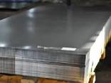 Лист стальной нержавейка, 304 0,8 мм (1,0х2,0) BA PVC - фото 1