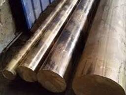 Бронза прокат. Бронза кругляк, марка 555, сплав 9-4. Різні діаметри. Доступні ціни!