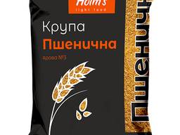 Крупа пшенична ярова №3 ТМ «Holm’s» – поліпропіленова упаковка, 800 г