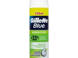 Крупный опт Gillette Blue Shaving Foam 250ml Sensitive