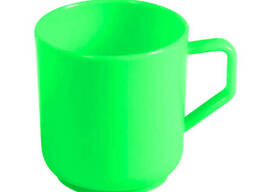 Кружка чашка пластиковая 400 мл Зеленый