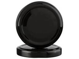 Крышка для консервации Твист 58 мм черная 10 шт