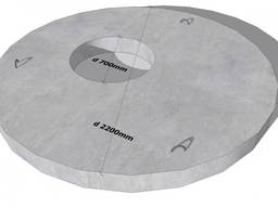 Крышка колодца 1ПП 20-1