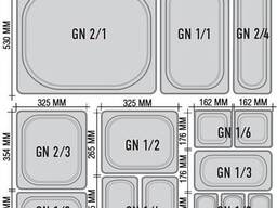 Крышка стандартная Brillis GN 1/6