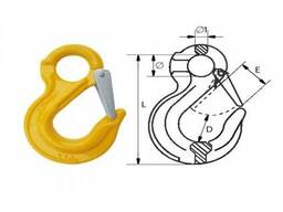 Крюк грузовой с вертлюгом и защелкой а322
