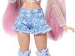 Уценка (Примятая коробка) Кукла Barbie Dream besties Малибу на роликах JFX96