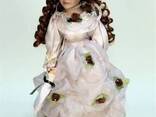 Кукла фарфоровая в старинном платье сувенирная коллекционная Шарлотта Vintage Doll SK15940 - фото 1
