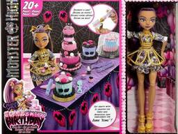 Уценка (Примятая коробка) Кукла Monster High (Монстер Хай) Клодин Вульф День Рождения. ..