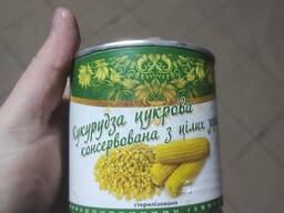 Кукуруза консервированная 425г