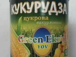 Кукуруза консервированная "Green Eko'ol" 340г