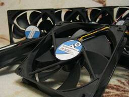 Куллера (вентиляторы) компьютерные 120х120х25 мм б\\у, цена за 4шт.