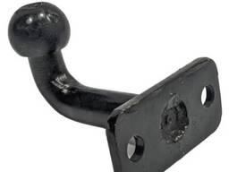 Куля причепного пристрою (фаркопа) кована з майданчиком на 2 отвори