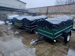 Кременчугский Завод продает прицепы. АКЦИЯ!Тент и брызговики в подарок.