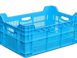 Куплю БУ ящик курячий перфорований 600*400*160 1.25кг