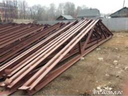 Куплю Фермы Металлические Ангары Рельсы Уголки Лист Труба Швеллер Уголок