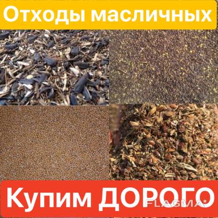 Куплю отходы подсолнечника, Зернові відходи, сор, КУПУЄМО Дорого
