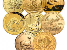 Куплю золотые и серебряные современные монеты, старинные, редкие