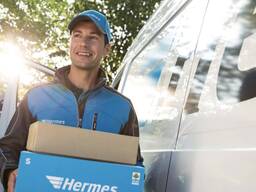 Курьер по доставке посилок Hermes в Германии