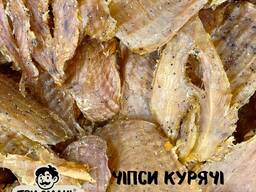 Курячі чіпси з часником ТМ Три Смаки