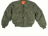 Куртка лётная MA1 США, Mil-Tec(Olive) - фото 3