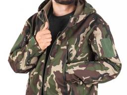 Куртка рабочая LEBER HOLLMAN LH-WOODLAND. 95% полиэстер, 5% spandex. Цвет:Камуфляж