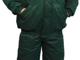 Куртка робоча зимова зелена