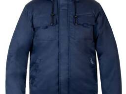 Куртка утепленная рабочая синего цвета