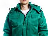Куртка утепленная Техник зеленая - фото 2