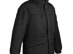 Куртка зимняя спецодежда утепленные куртки черные куртки охраны куртка зима итр