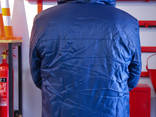 Куртка зимова синя "Фліс"