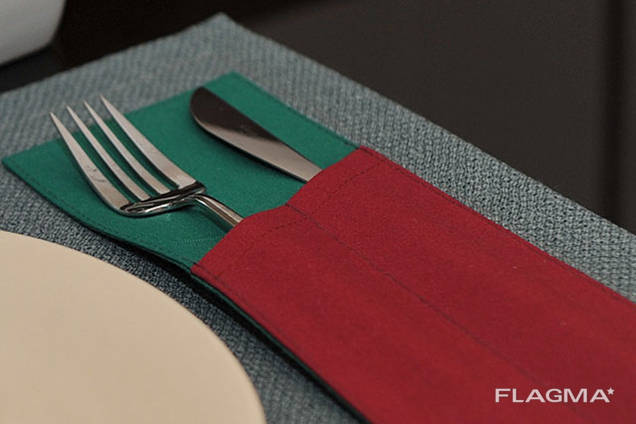 Конверти для столових приладів кишеньки куверти для приладів