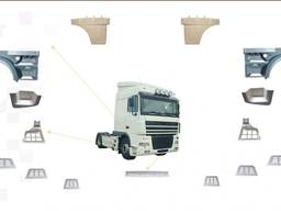 Кузовные запчасти и электрика Daf Man Rvi Iveco Scania Volvo