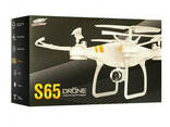 Квадрокоптер S65 с камерой и wi-fi, черный - фото 2
