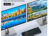 Vpfct KVM-переключатель на 2 мониторы с 3 ПК USB 3.0 HDMI-совместимый  , EDID VP-WS330 - фото 4