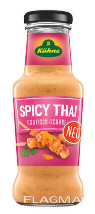 Кюне соус Острый Тайский Kuhne Spicy Thai Sauce 250 мл.