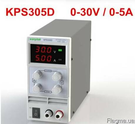 Лабораторный регулируемый импульсный блок питания 0-30V0-5A