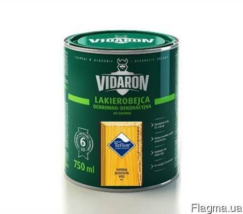 Лак Vidaron L02 Золотистая сосна 0.75л