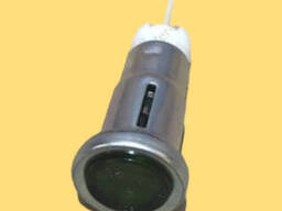 Лампа автомобильная сигнальная зеленая ДК