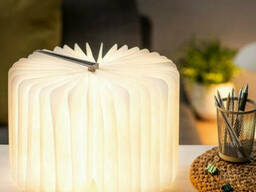 Лампа книга Gingko Large Urban Ночник блокнот 400 лм (Серый)