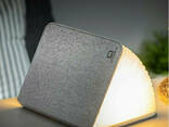 Лампа книга Gingko Mini Urban Ночник блокнот 400 лм (Серый) - фото 1